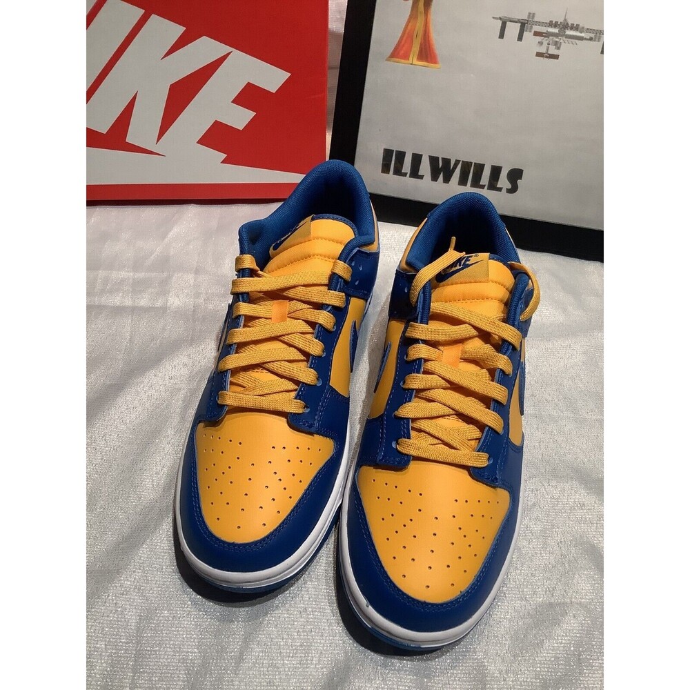 💙💛 Nike Dunk Low "UCLA" - Go Bruins! 💛💙 DD1391-402 SIZE 9 MENS Deadstock NEW